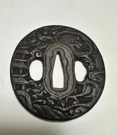 〈時代物〉鍔 刀装具 金象嵌 梅貫桜象嵌図 時代物〉鍔 刀装具 金象嵌 梅貫桜象嵌図 - メルカリ