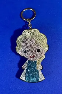 Disney アナと雪の女王 エルサ ラインストーン キーホルダー