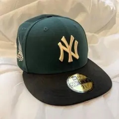 ★新品★ 国内未発売 ニューエラ NY ヤンキース キャップ 緑 7 5/8