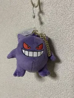 タグ付き ポケモン ゲンガー マスコット キーホルダー