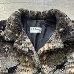 超希少 80s エルエルビーン フリースカバーオール ノルディック バーズアイ