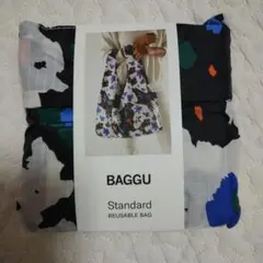BAGGU エコバッグ　スタンダート リトグラフフラワー　少し難あり