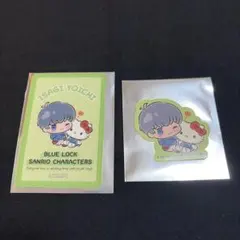 ブルーロック サンリオキャラクターズ ステッカー クリアカード 潔世一