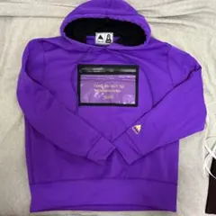 Burton パープル フード付きパーカー