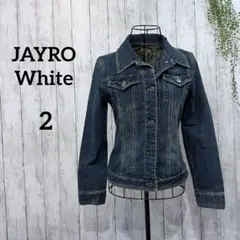 ジャイロ　ホワイト　レディース　デニムジャケット　1 JAYRO white ジャイロホワイト 【新品】JAYRO WHITE デニム