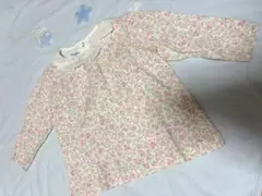 familiar 花柄 長袖Tシャツ