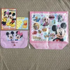 【非売品】DWE ディズニー　サンプルセット　トートバッグ　ベビーカーバッグ