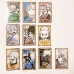 ヒロアカ展 箔押しクリアカード まとめ売り