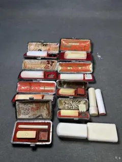 4本まとめて 極上 印鑑 印材 置物 - メルカリ