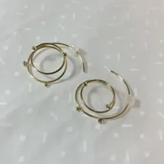 ピアス　うずまき　輪