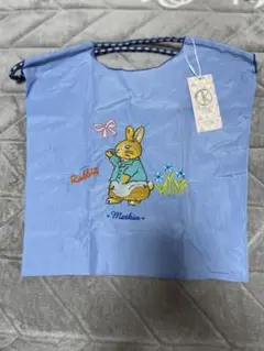 新品 ピーターラビット風 エコバッグ 刺繍トートバッグ DKELLY