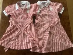 COMME CA ISM キッズワンピース 姉妹 お揃い 110cm120cm