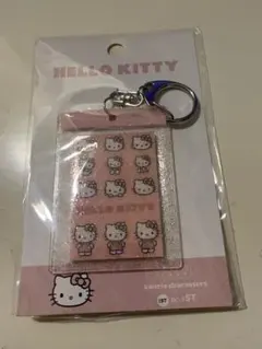 ローリーズファーム ハローキティ キルティングタイルシールキーチャーム ピンク