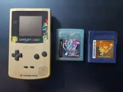 完品！ポケモンクリスタル箱付き＋ゲームカラーイエローセット 