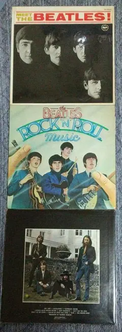 THE BEATLES LP盤3タイトルMEET THE BEATLES他