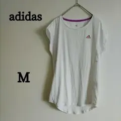 adidas アディダス レディース スポーツウェア 半袖Tシャツ М