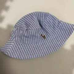 Ralph Lauren ストライプ バケットハット 6M/45㎝