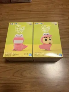 クレヨンしんちゃん　fluffy puffyフィギュアセット
