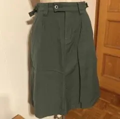 マーガレットハウエル MHL コットンリネンスカート　サイズ1