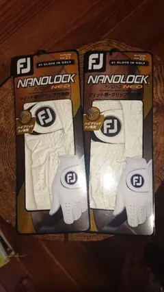 FJゴルフグローブナノロックネオ23Cm2枚