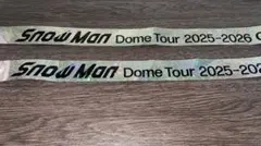 Snow Man Dome Tour 2025-2026 銀テープ 2本フル