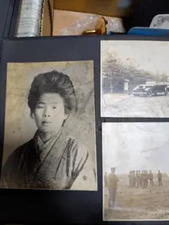 4*1様 蔵出 当時物 戦前 軍 日本 古写真 アルバム まとめて セット