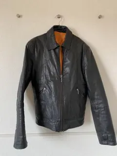 ぬ*べ様 nudie jeans レザーライダージャケットのサムネイル