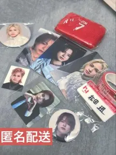 INI 松田迅 トレカ IDフォト 缶バッジ カプセルトイ まとめ売り