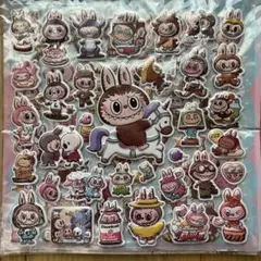 ぷくぷくシール 立体 ステッカー ラブブ