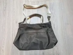 TREASURE TOPKAPIストライプハンドルナイロン 2wayトートバック