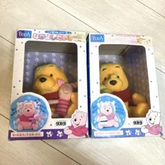 プーさん　ぬいぐるみ　年代物？ごきげんシリーズ　未開封のサムネイル