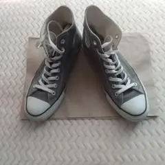 Converse ハイカット スニーカー グレー 26.５cm オールスター