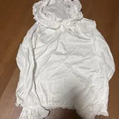 ピンクハウス、フードつきカットソー、白