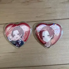 いれいす りうら ハート缶バッジ