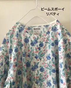BEAMS BOY ビームスボーイ リバティ バンドカラー 半袖
