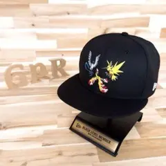 【レア】ニューエラ　ポケモン　コラボ　キャップ　ブラック　7 3/8 58.7 レア】ニューエラ ポケモン コラボ キャップ ブラック 7 3/8