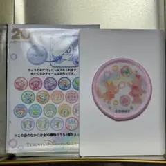 ダッフィー&フレンズ 20周年カラフルハピネスワッペン　リーナベル＋シェリーメイ