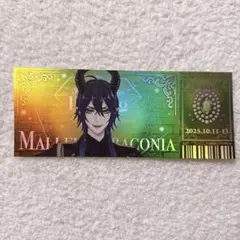ツイステ 3Dライブ ブレイジングジュエル ランダムチケット風カード マレウス