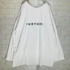 フォルクシー プリント 長袖カットソーサイズ F シンプル　人気デザイン