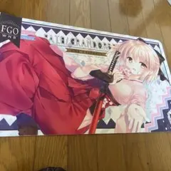 FGO 沖田総司 宮本武蔵 軍服 ミッドナイトブルー プレイマット FGO 沖田総司 宮本武蔵 軍服 ミッドナイトブルー プレイマット