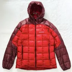 ✨美品 モンベル スペリオダウンパーカ フード ドローコード キルティング スペリオダウン パーカ Men's｜モンベル