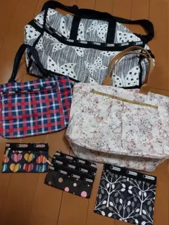 レスポートサック レオパード トラベルパッキングポーチ S M - メルカリ