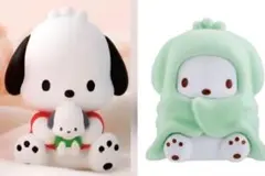 サンリオキャラクターズ　ぬいぐるみといっしょフィギュア 　おふとんかぶりっこ