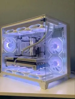 RTX4070TI i7-13700KF 32Gb ARGB純白ゲーミングPC