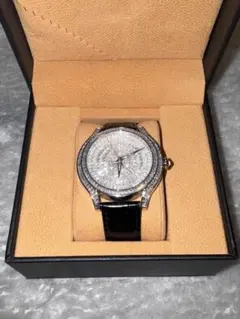 高級感抜群 iced out watch45mm 自動巻き 本革 CZダイヤのサムネイル