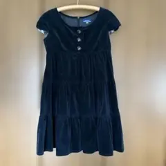 BURBERRY ブラック 半袖 ワンピース 38