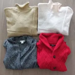 24時間以内に発送★ まとめ売り4点 ニット カーディガン カジュアル服