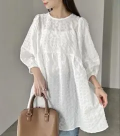 alma design 7分袖チュニックのサムネイル