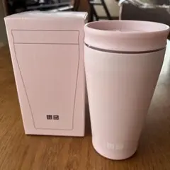 UNIQLO ステンレスボトル ピンク 360度飲める 新品