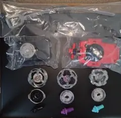 ベイブレードX 【新品未使用】スターターセット ベイ3点 ランチャー2点